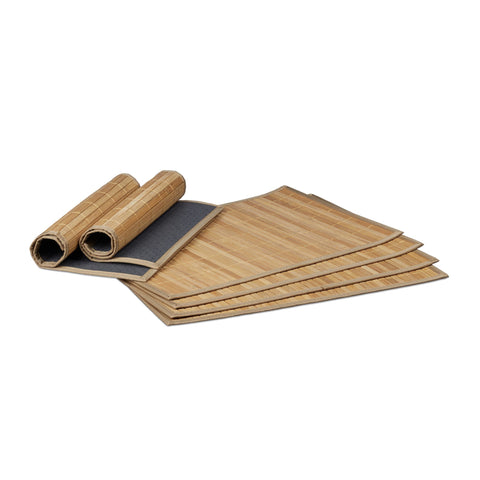 Tischuntersetzer aus Bambus à 6 Stück