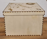 Handgebaute Saatgut-Box